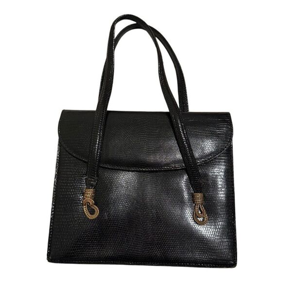 Gucci lizard top handle bag - Picture 3 of 16